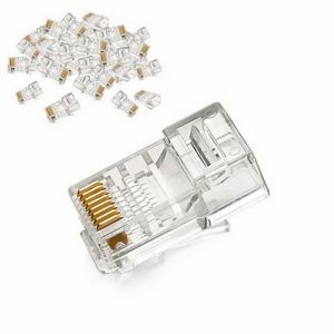 ĐẦU BẤM MẠNG RJ45 CAT 5E 50C/HỘP CHÍNH HÃNG UGREEN 20331 CAO CẤP