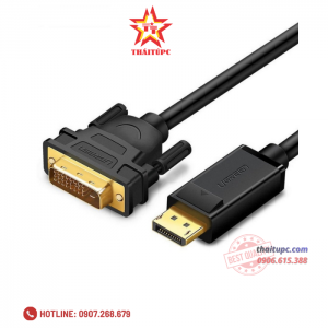 Cáp Displayport to DVI 24+1 dài 2m chính hãng Ugreen 10221