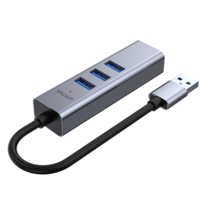 Hub chia USB 3.0->3USB 3.0+LAN H1906A Unitek