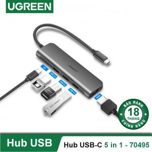 Bộ chuyển USB Type-C Ugreen 70495