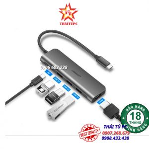 Bộ chuyển USB Type-C Ugreen 70495