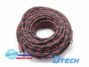 Cáp HDMI 20 mét DTECH 1.4 3D Model DT-6620