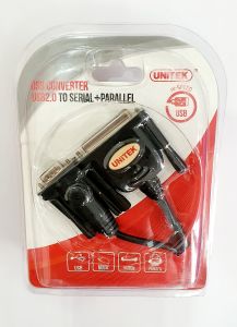 CÁP USB 2.0 -> RS232/COM 9 UNITEK (Y-107)