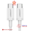cap-sac-du-lieu-usb-type-c-to-usb-type-c-dai-2m-ho-tro-pd-60w-ugreen-60520 - ảnh nhỏ  1