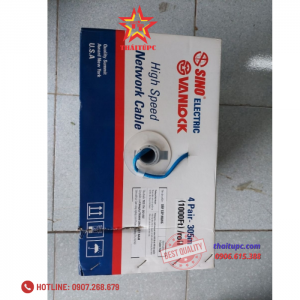 Cáp mạng SINO Cat5 UTP 4 đôi, dây mạng SINO Cat5e 8 lõi 305m