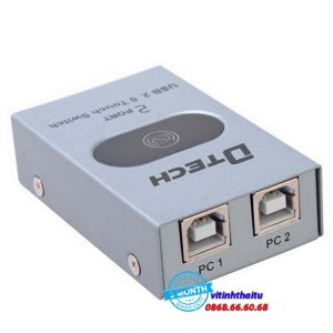 Hộp Chuyển Tín Hiệu Dtech DATA Usb 2-1 (Dt-8321)