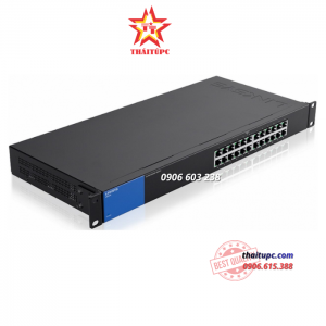 LINKSYS LGS124 24-PORT BUSINESS DESKTOP GIGABIT SWITCH CHÍNH HÃNG