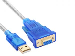 Cáp chuyển đổi USB sang Com RS232 âm Dtech DT-5002B