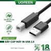 cap-may-in-usb-dai-2m-ugreen-10327-usb-2-0-a-male-to-b-male - ảnh nhỏ 2