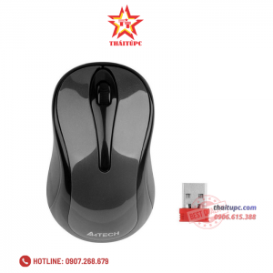 CHUỘT KHÔNG DÂY A4TECH G3 280A-1 (XÁM)