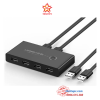 ugreen-30767-bo-chuyen-mach-usb-2-0-gop-4-thiet-bi-vao-2-may-tinh-cao-cap-us216-20030767 - ảnh nhỏ  1