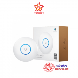 BỘ PHÁT WIFI UBIQUITI UNIFI AP AC LITE (CHUẨN AC/ AC1167MBPS/ ĂNG-TEN NGẦM/ WIFI MESH/ DƯỚI 80 USER/ GẮN TRẦN/TƯỜNG)