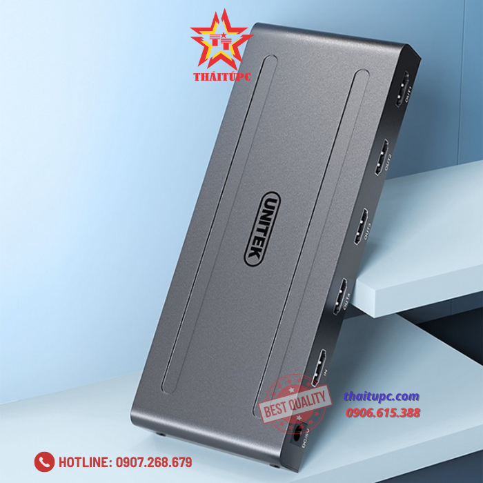 BỘ CHIA HDMI 1 RA 4 HỖ TRỢ 4K 30HZ VÀ HIỂN THỊ 3D UNITEK V131A BỘ CHIA HDMI 1 RA 4 HỖ TRỢ 4K 30HZ VÀ HIỂN THỊ 3D UNITEK V131A