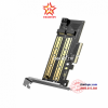 card-chuyen-doi-ugreen-70504-m-2-nvme-sang-pcie-3-0-x4-x8-x16-m-2-m-key-and-bm-key-nvme-ssd-2280-2260-2242-2230 - ảnh nhỏ  1