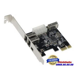 Card PCI -> E - 1394A -
