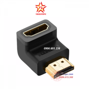 Đầu nối HDMI vuông góc 90 độ Ugreen 20109 (bẻ xuống)