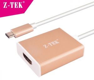 Cáp Type-C -> HDMI (L) Z-Tek (ZY 230)