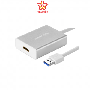 Cáp USB 3.0 to HDMI chính hãng Ugreen 40229 cao cấp