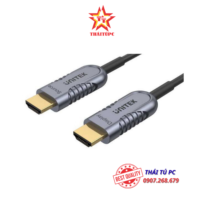 CÁP HDMI 2.1 DÀI 30M SỢI QUANG 8K C11031DGY (HỖ TRỢ PS5 4K @ 120HZ) CÁP HDMI 2.1 DÀI 30M SỢI QUANG 8K C11031DGY (HỖ TRỢ PS5 4K @ 120HZ)