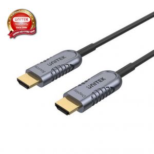 CÁP HDMI 2.1 DÀI 40M SỢI QUANG 8K C11032DGY (HỖ TRỢ PS5 4K @ 120HZ)