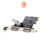 pci-e-to-rs232-dual-serial-port-card-t1042a-unitek - ảnh nhỏ  1