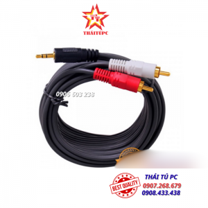 CÁP LOA 3.5MM -> 2 AV 1.5M