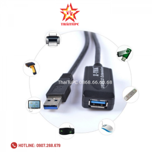 Cáp USB Nối Dài 3.0 (10m) Z-Tek (ZE 645)