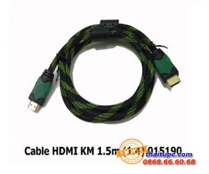 Cable HDMI KM 1.4 (1m5) 015190  Lưới
