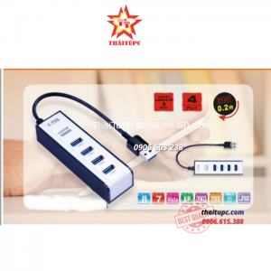 Hub USB 3.0 4 Ports Z-Tek (ZY 227)