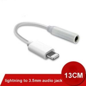 ADAPTER CHUYỂN TỪ LIGHTNING SANG TAI NGHE 3.5MM CHO IPHONE 7