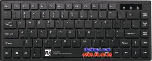 Bàn phím mini có dây R8 1812 (Đen)