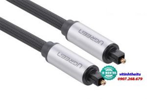 Cáp audio quang (Toslink, Optical) 3M Ugreen 10541 vỏ nhôm