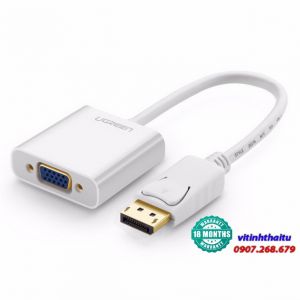Cáp chuyển Displayport to VGA cao cấp Ugreen 20416