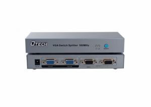 Bộ chia tín hiệu VGA 2 ra 2 vào DTECH DT-7504