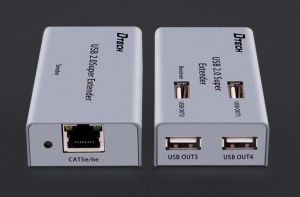 HỘP NỐI DÀI USB 2.0 -> LAN 50M DTECH (DT-7014A)