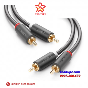 Cáp AV hoa sen 2 đầu RCA dài 5m Ugreen 10520