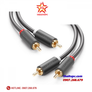 Cáp AV hoa sen 2 đầu RCA dài 1.5m Ugreen 10517