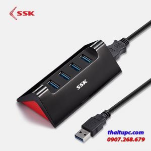 Hub USB 3.0 4port SHU835 - chính hãng SSK