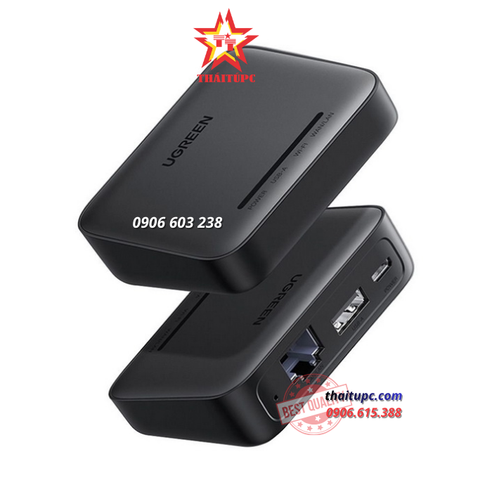 THIẾT BỊ PRINTER SERVER IN QUA MẠNG LAN HOẶC WIFI UGREEN 10941 CAO CẤP (TCP/IP RAW) THIẾT BỊ PRINTER SERVER IN QUA MẠNG LAN HOẶC WIFI UGREEN 10941 CAO CẤP (TCP/IP RAW)