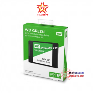 Ổ cứng SSD Western Digital Green 480GB 2.5 inch SATA 3 WDS480G3G0A