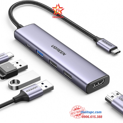 USB-C TO LAN 100/1000MBPS KÈM HUB 3 CỔNG USB 3.0 UGREEN 20932, CÓ SẠC NGƯỢC 100W CHÍNH HÃNG CAO CẤP USB-C TO LAN 100/1000MBPS KÈM HUB 3 CỔNG USB 3.0 UGREEN 20932, CÓ SẠC NGƯỢC 100W CHÍNH HÃNG CAO CẤP